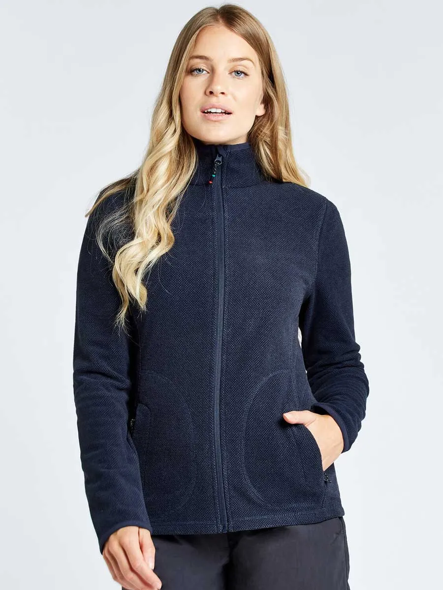 30% OFF DUBARRY Sicily Womens Full-Zip Technical Fleece - Navy - Size: UK 14 (EU40)