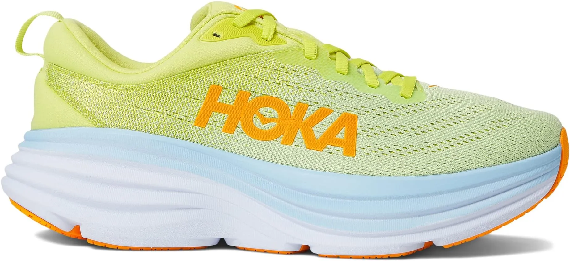 Bondi 8 Hoka Sneakers in Butterfly/Evening Primrose