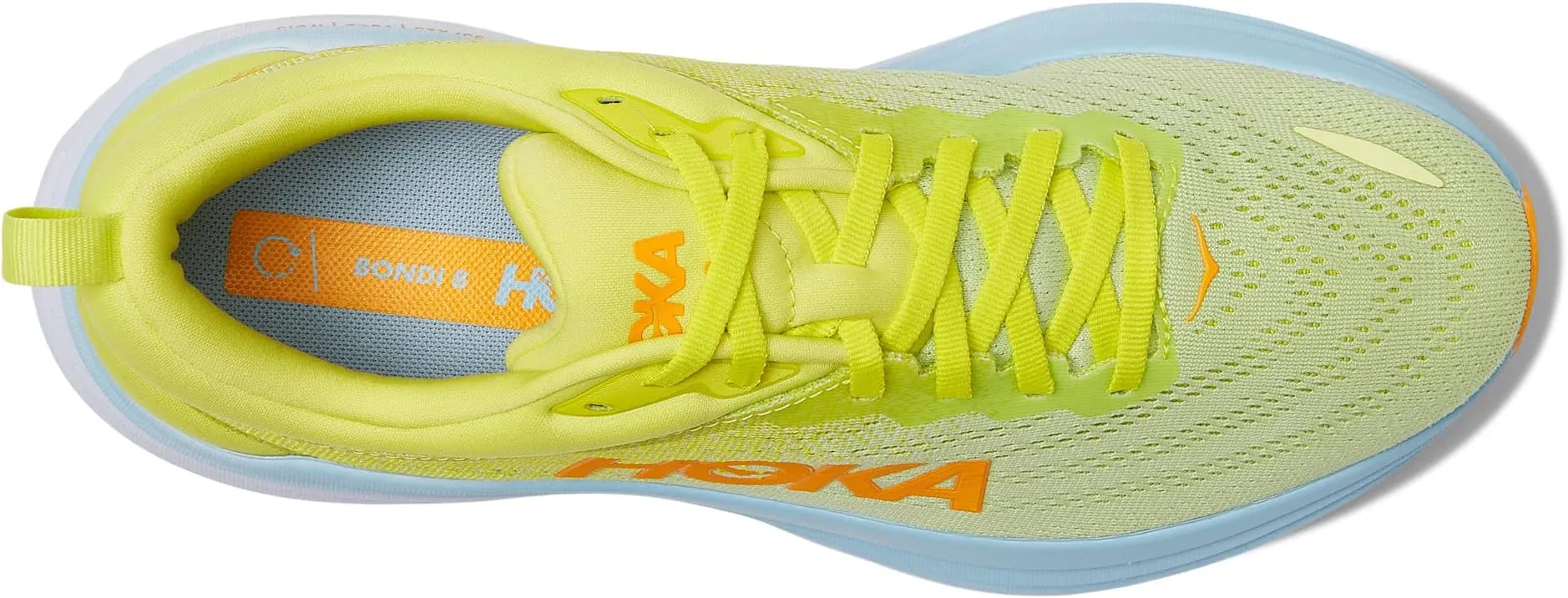 Bondi 8 Hoka Sneakers in Butterfly/Evening Primrose