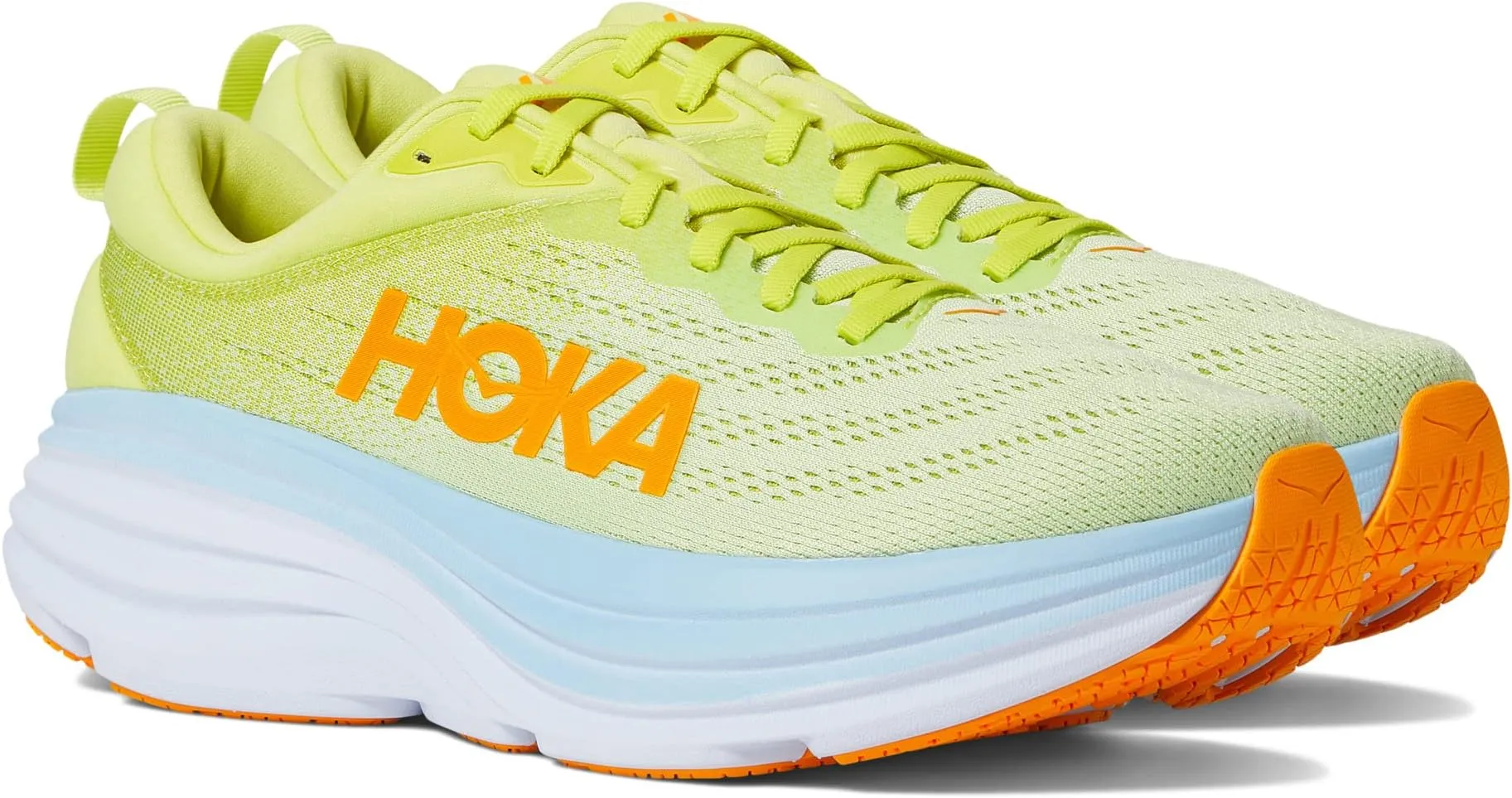 Bondi 8 Hoka Sneakers in Butterfly/Evening Primrose