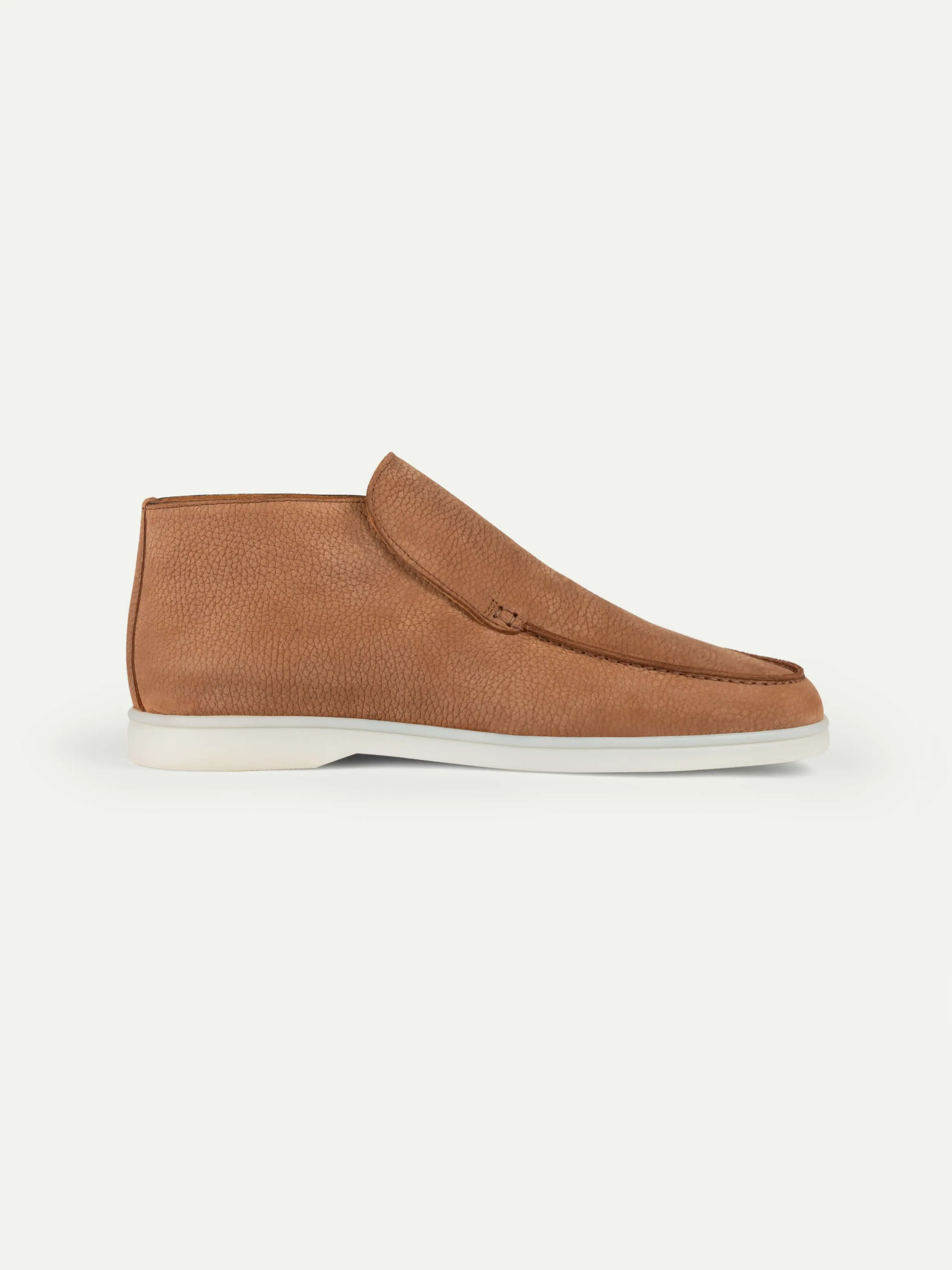 Caramel Nubuck City Loafer