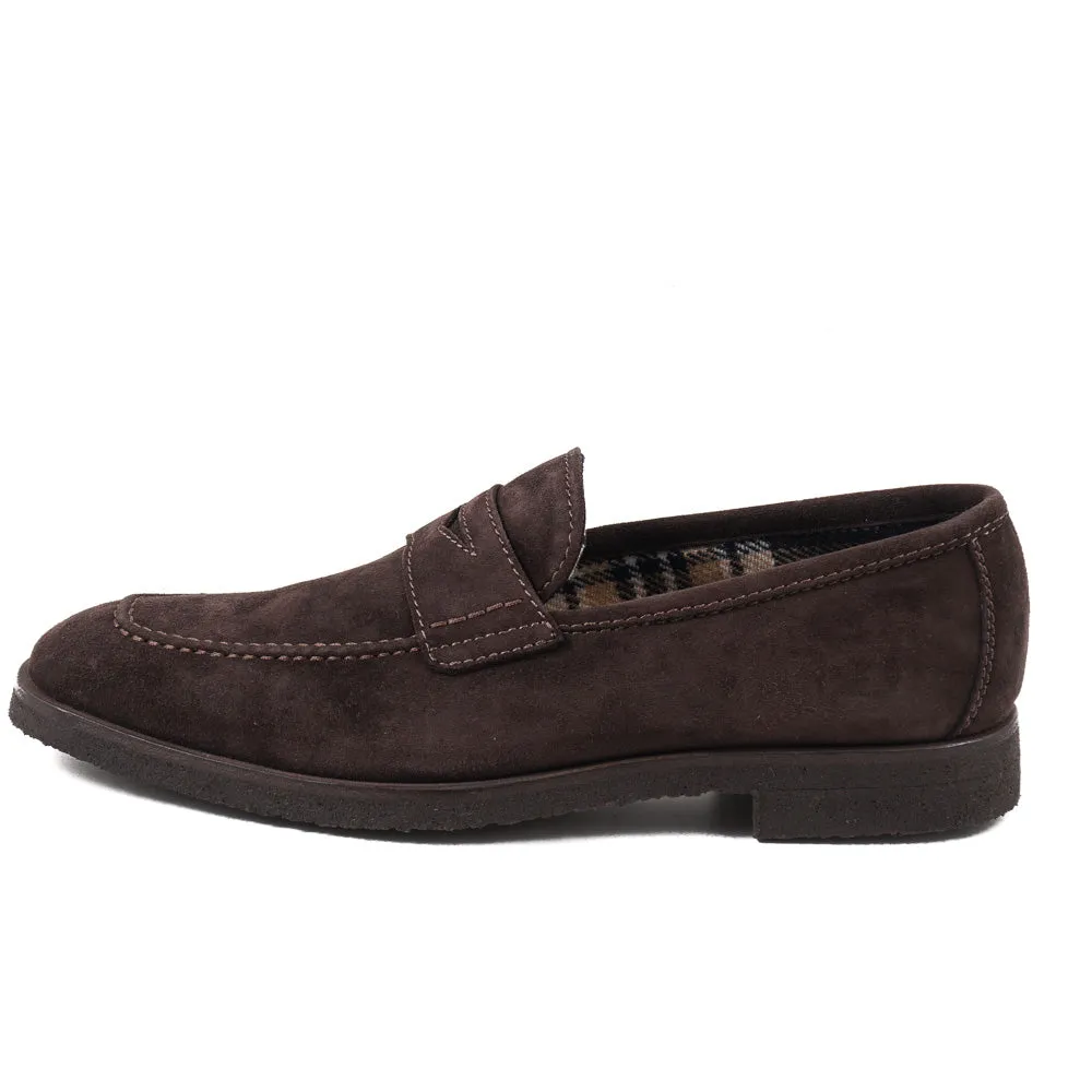 Cesare Attolini Cashmere Calf Penny Loafer