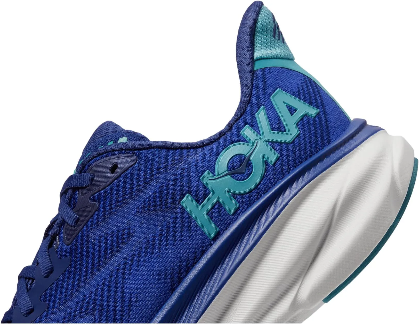 Clifton 9 Hoka sneakers, blue/light blue