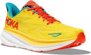 Clifton 9 Hoka Sneakers in Passion Fruit/Maize