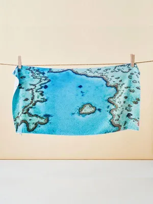 Destination Towels - Reef Love sand free beach towel