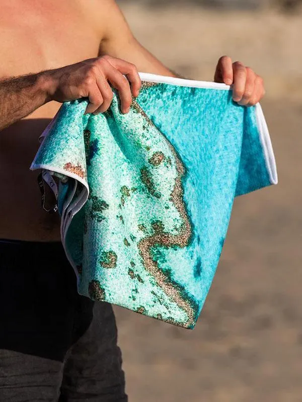 Destination Towels - Reef Love sand free beach towel