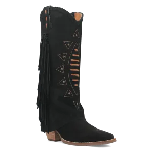 Dingo Spirit Trail  - Women's Suede Leather Cowgirl Boots