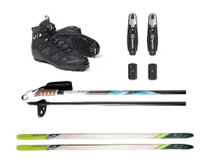 essential Adult NNN Cross Country Ski Package, 197cm (for Skiers 151-180 lbs.)