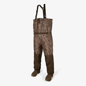 Gator Waders Mens Mossy Oak Bottomland Omega Uninsulated Zip Wader