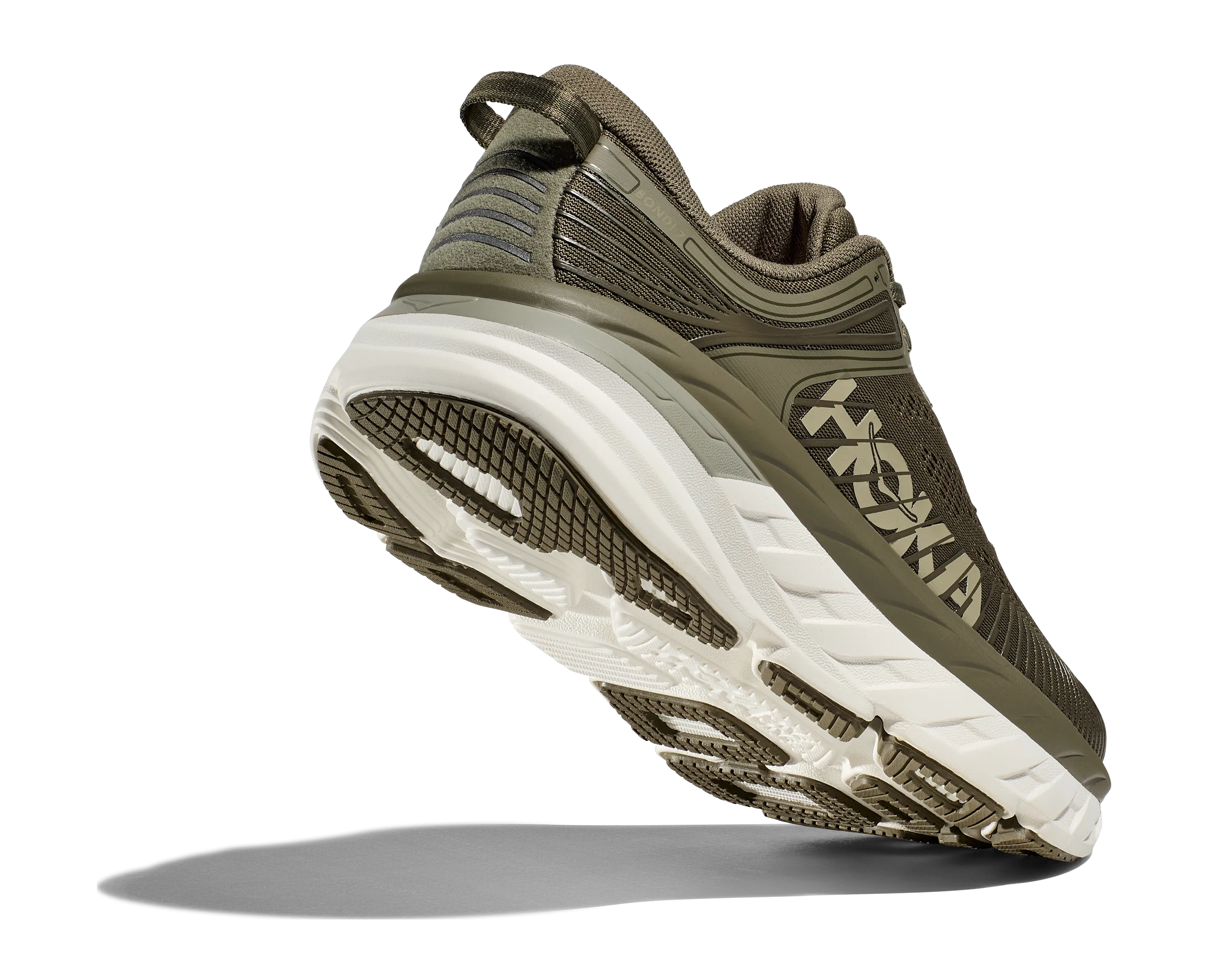 HOKA MENS BONDI 7 - OLIVE HAZE