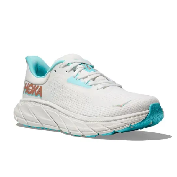 HOKA Women's Arahi 7 (Medium Width) White/Gold