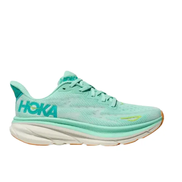 HOKA Women's Clifton 9 Seafoam/Aqua Breeze