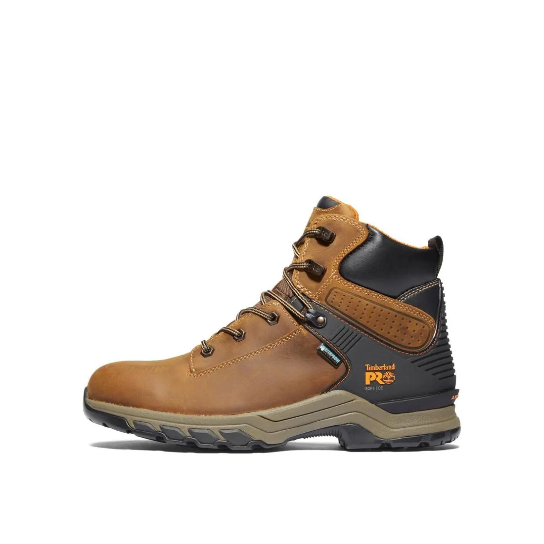 Hypercharge 6 Inch Soft-Toe Waterproof Boot Brown