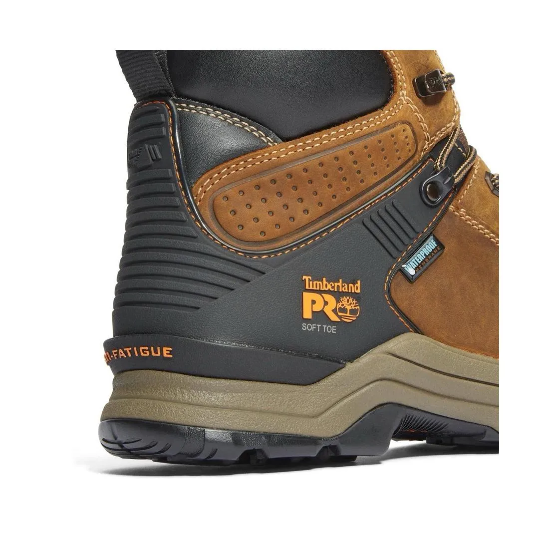 Hypercharge 6 Inch Soft-Toe Waterproof Boot Brown