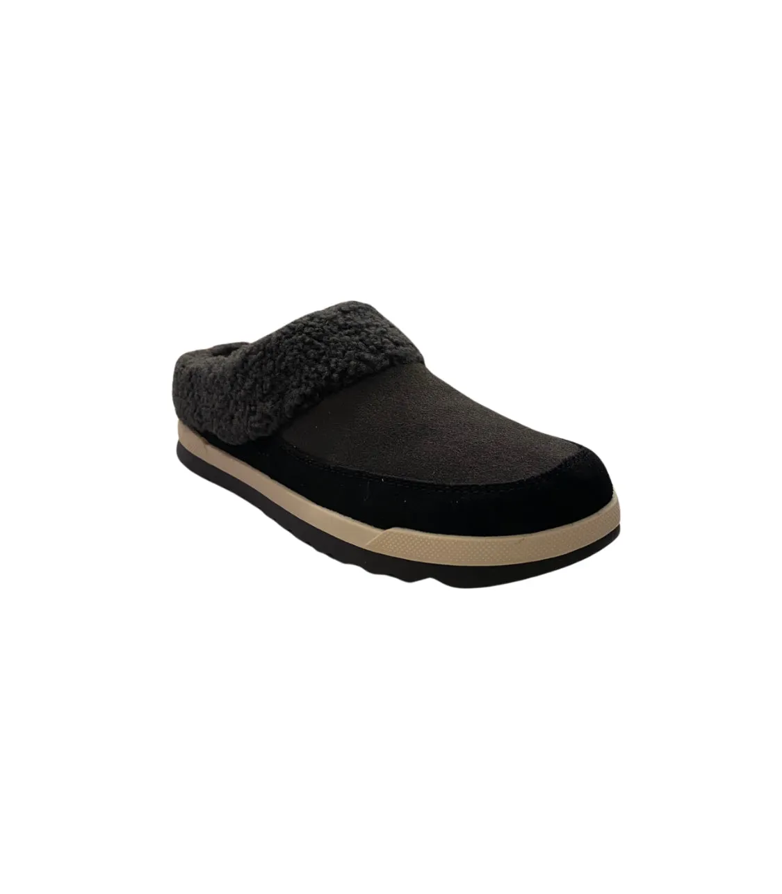 Liliana Black/Pewter Indoor/Outdoor Slipper