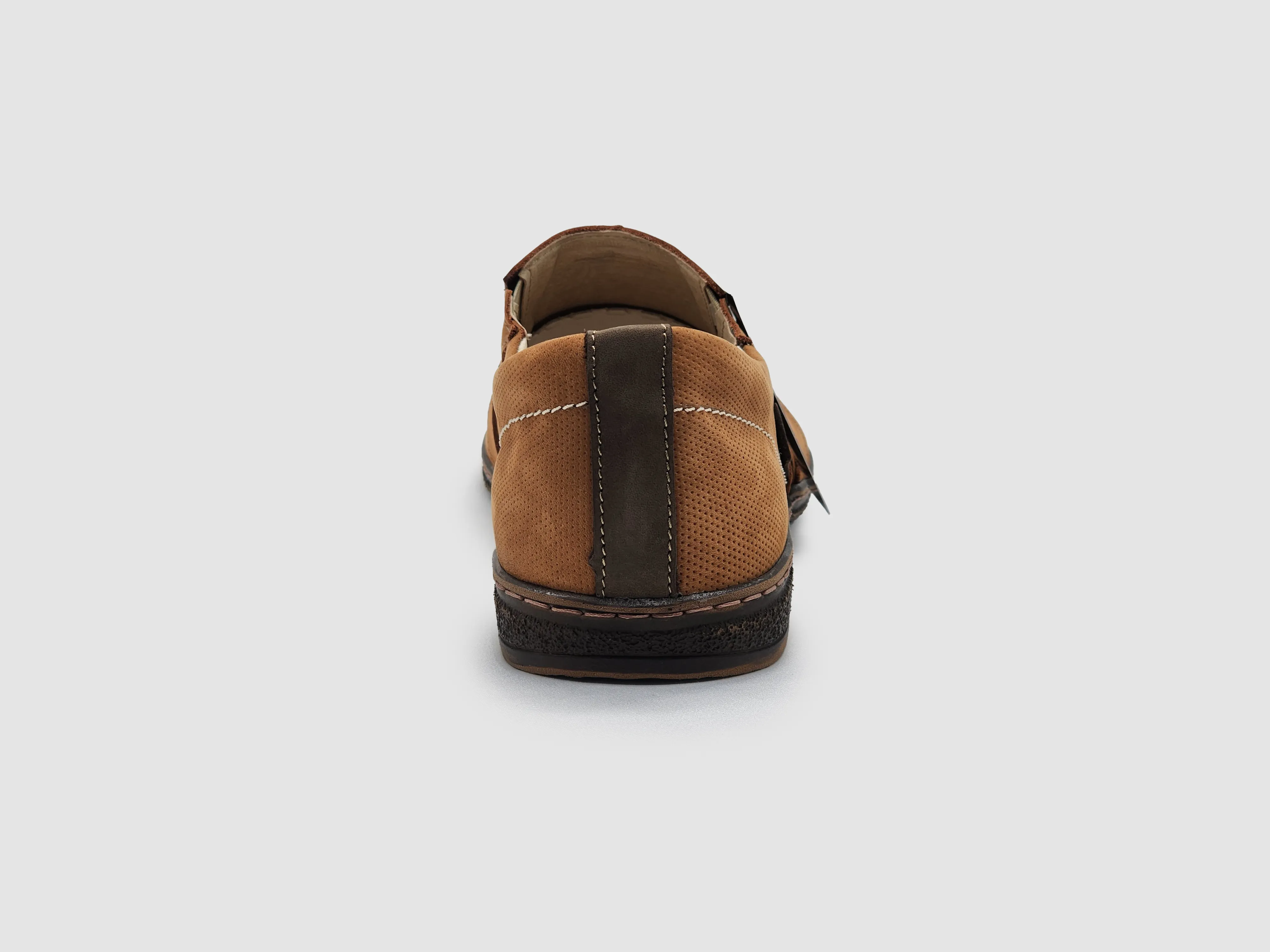 Men's Essential Leather Loafers - Light Brown