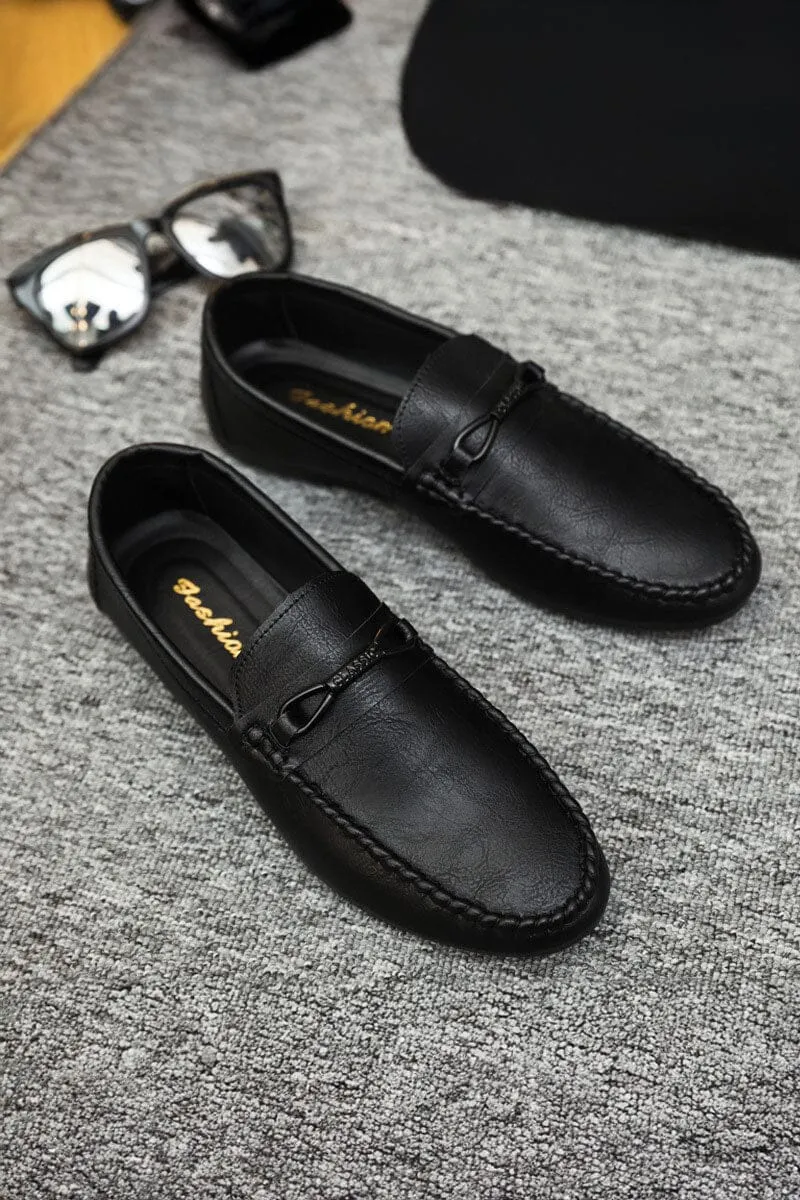 Men's Premium Texture Slip On Loafers