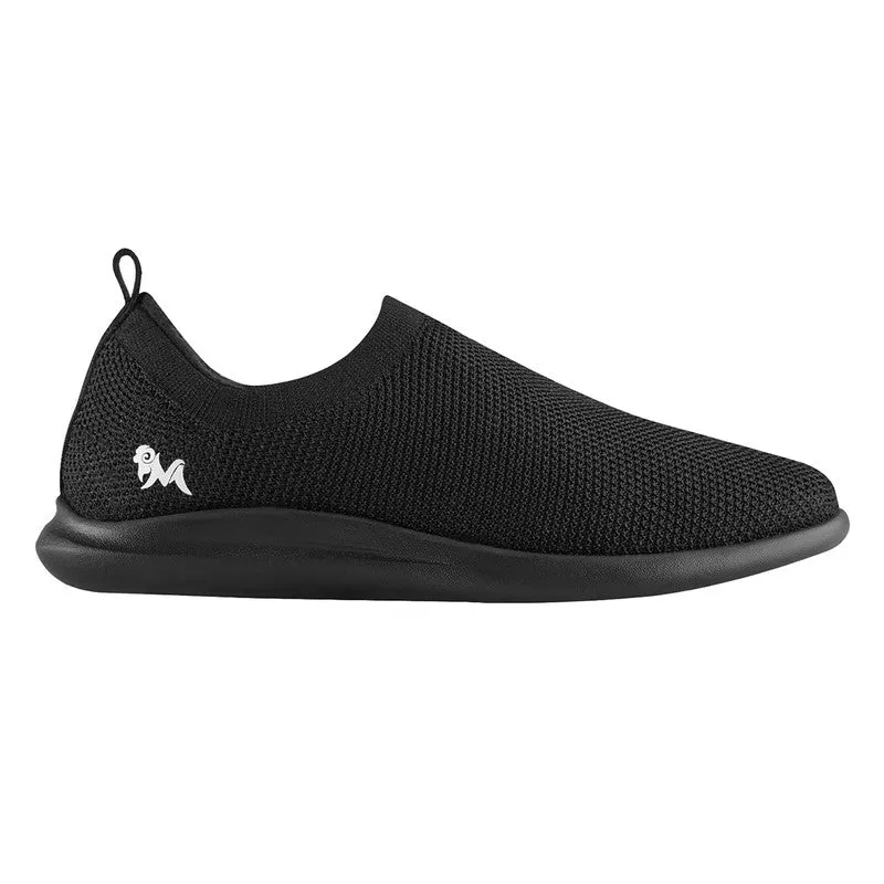 Neeman's ReLive Knit Slip On Sneakers | Hale Black | Light-Weight & Comfortable