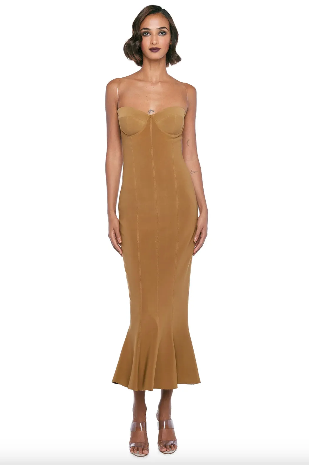 Norma Kamali - Corset Dress to Mid-Calf