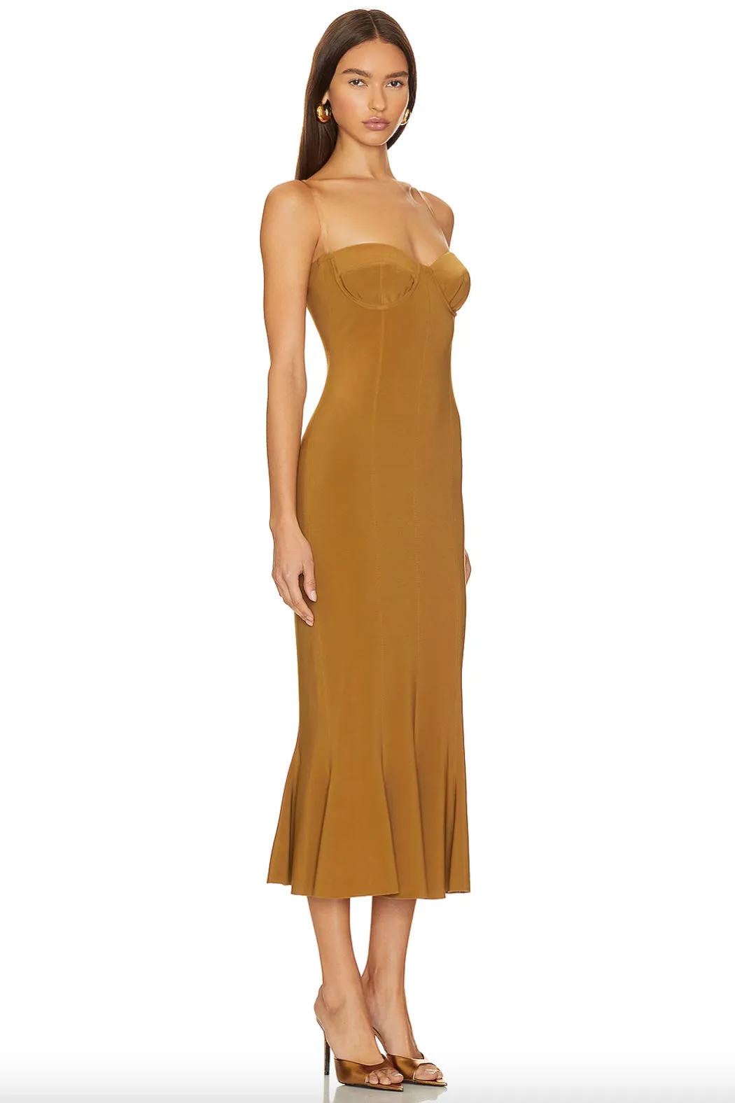 Norma Kamali - Corset Dress to Mid-Calf