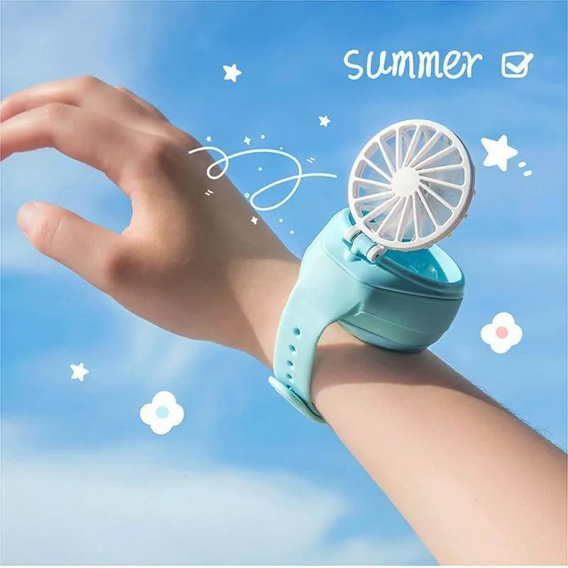 Portable Mini Watch USB Fan