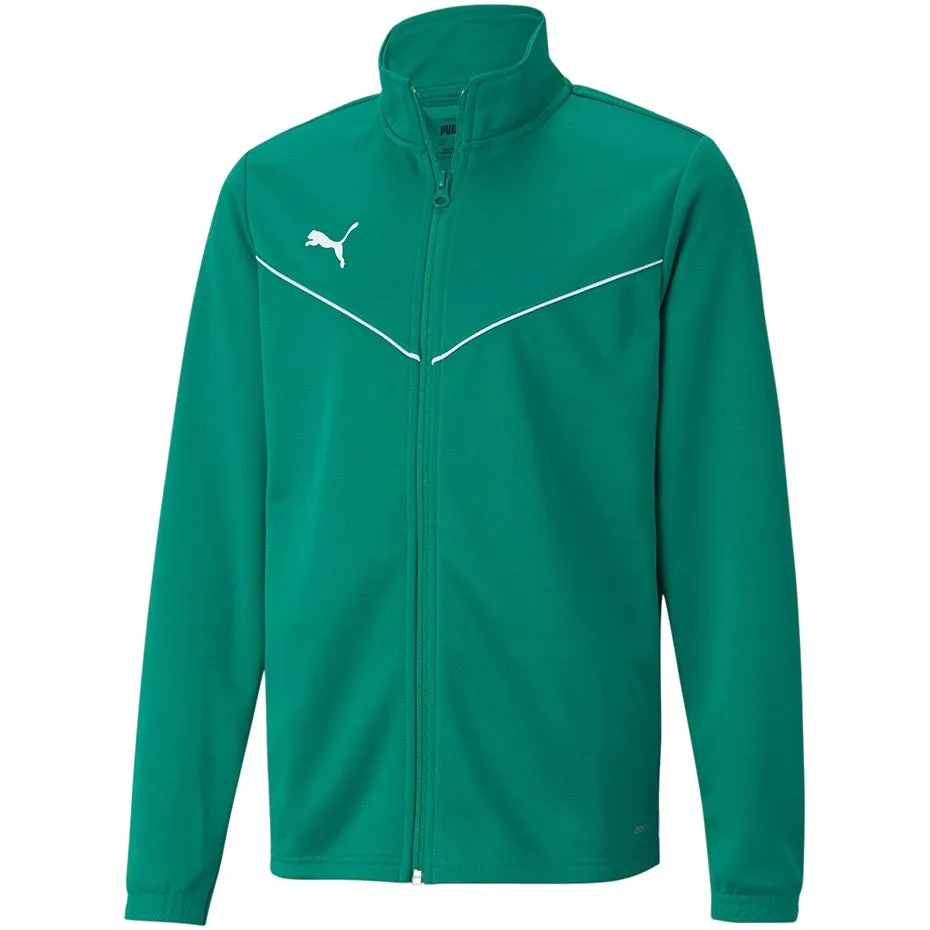 Puma Teamrise Training Poly Jacket Jr Sweatshirt Green 657393 05 152Cm