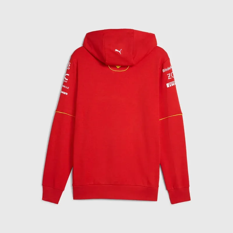 Scuderia Ferrari F1 2024 Team Hoodie - Red