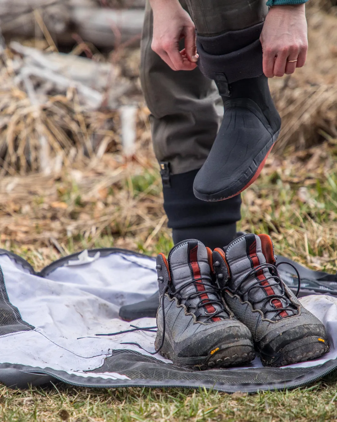 Simms Taco Wader Bag w/CRO Logo