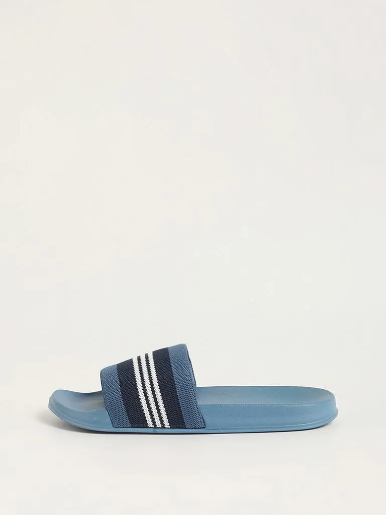 SOLEPLAY Blue Striped Flip-Flop