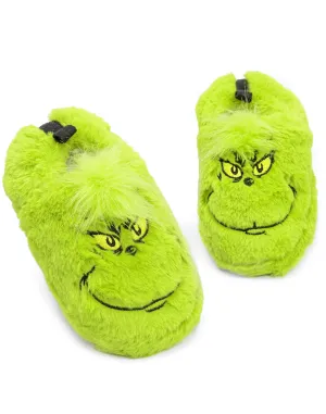 The Grinch The Grinch Boys Green Slip On Loafer Slippers