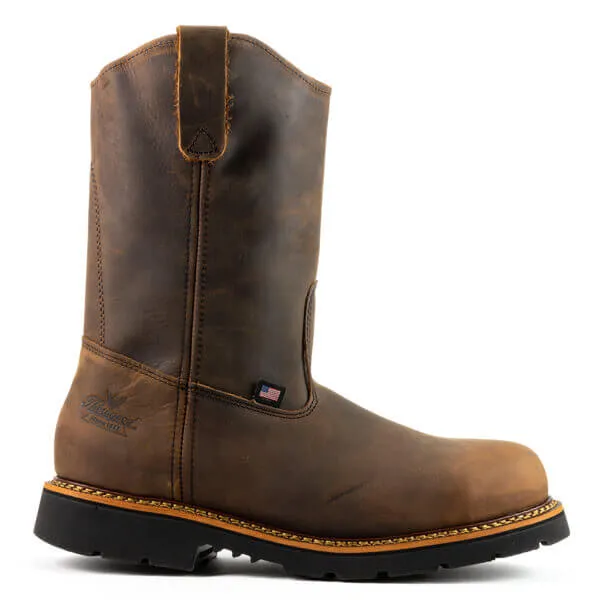 Thorogood - American Heritage – Wellington Trail Crazyhorse Safety Toe – Black Maxwear90™  - 804-3310