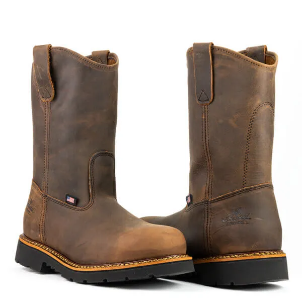 Thorogood - American Heritage – Wellington Trail Crazyhorse Safety Toe – Black Maxwear90™  - 804-3310