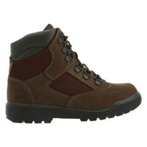 Timberland 6 IN L/F FLD BT Youth’s - NB DK BRN