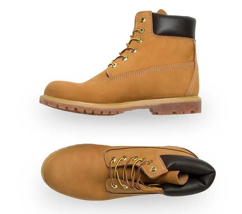 TIMBERLAND 6-INCH PREMIUM WATERPROOF BOOT - WOMEN - WHEAT NUBUCK