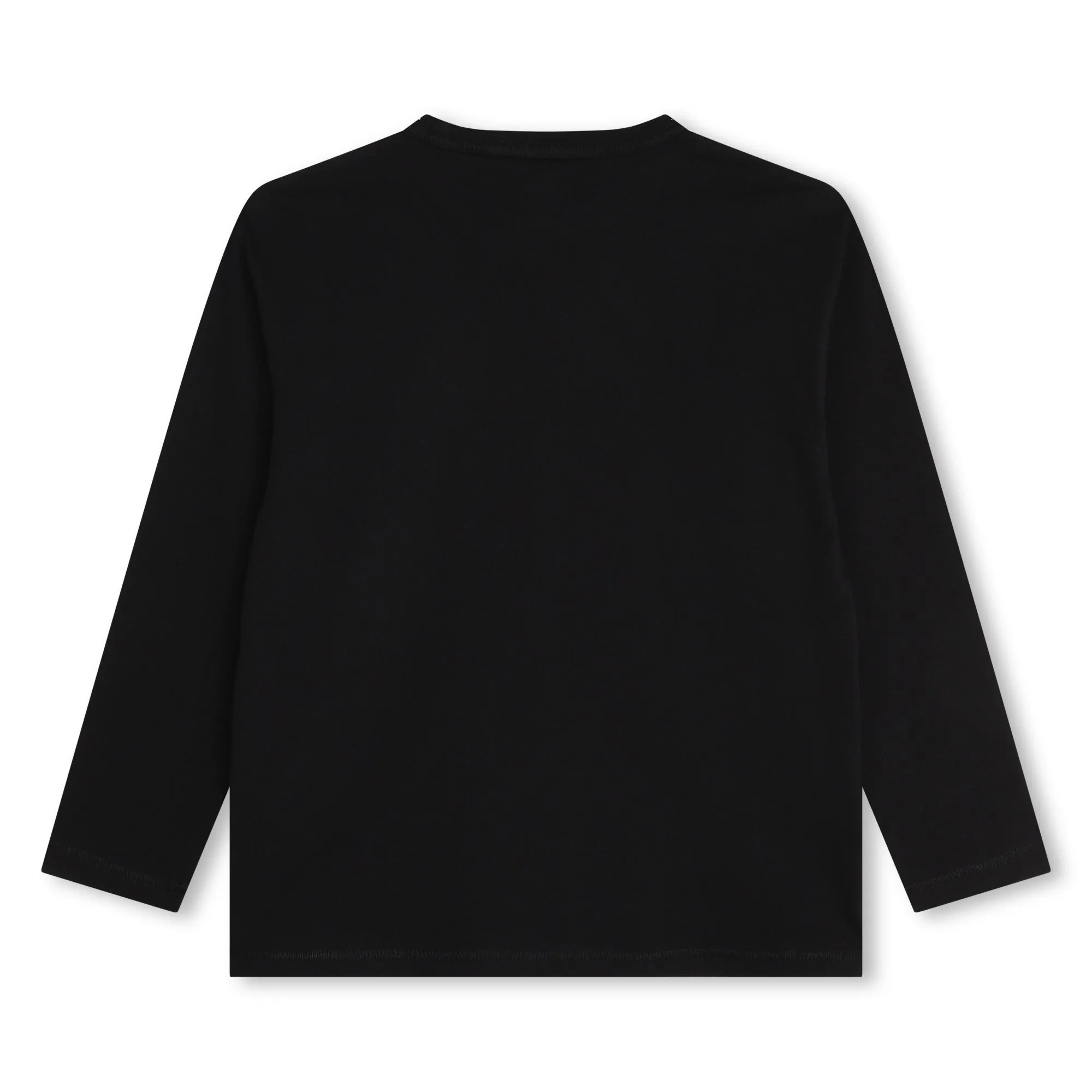 Timberland Boys Black Long Sleeve Logo T-Shirt