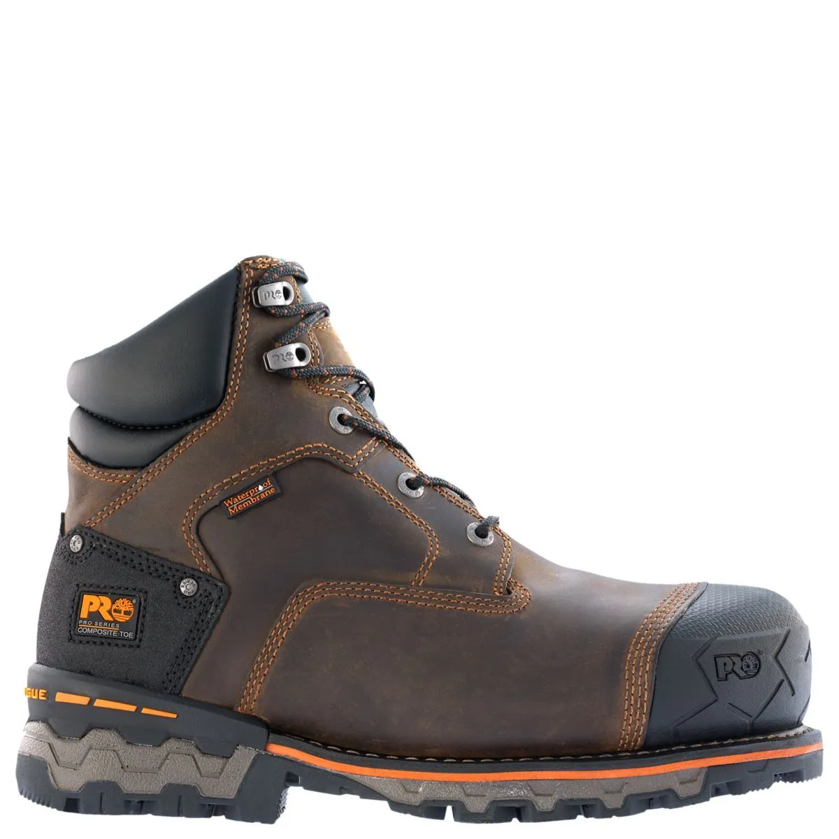 Timberland Men's Boondock Composite Toe Waterproof Brown