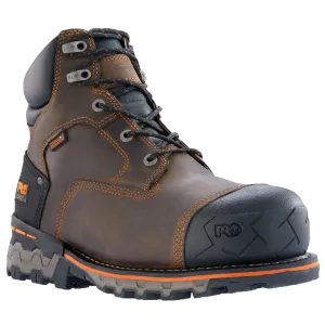 Timberland Men's Boondock Composite Toe Waterproof Brown