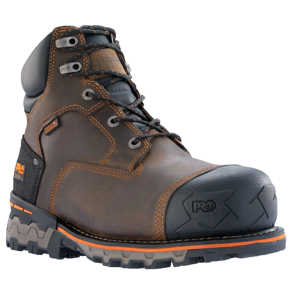 Timberland Men's Boondock Composite Toe Waterproof Brown