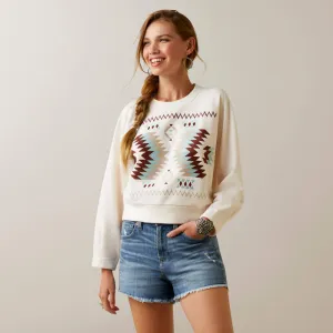 Wild West Cream Pink Sweatshirt