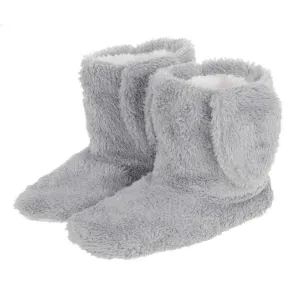 Womens Bunny Ear Booties Sherpa Fleece Lining Slipper Boots