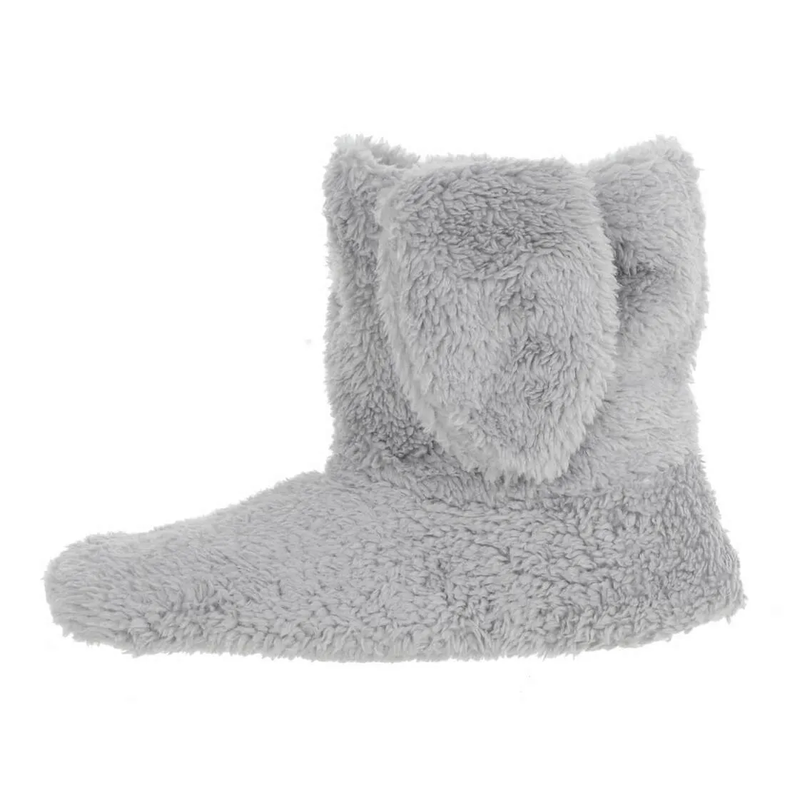 Womens Bunny Ear Booties Sherpa Fleece Lining Slipper Boots