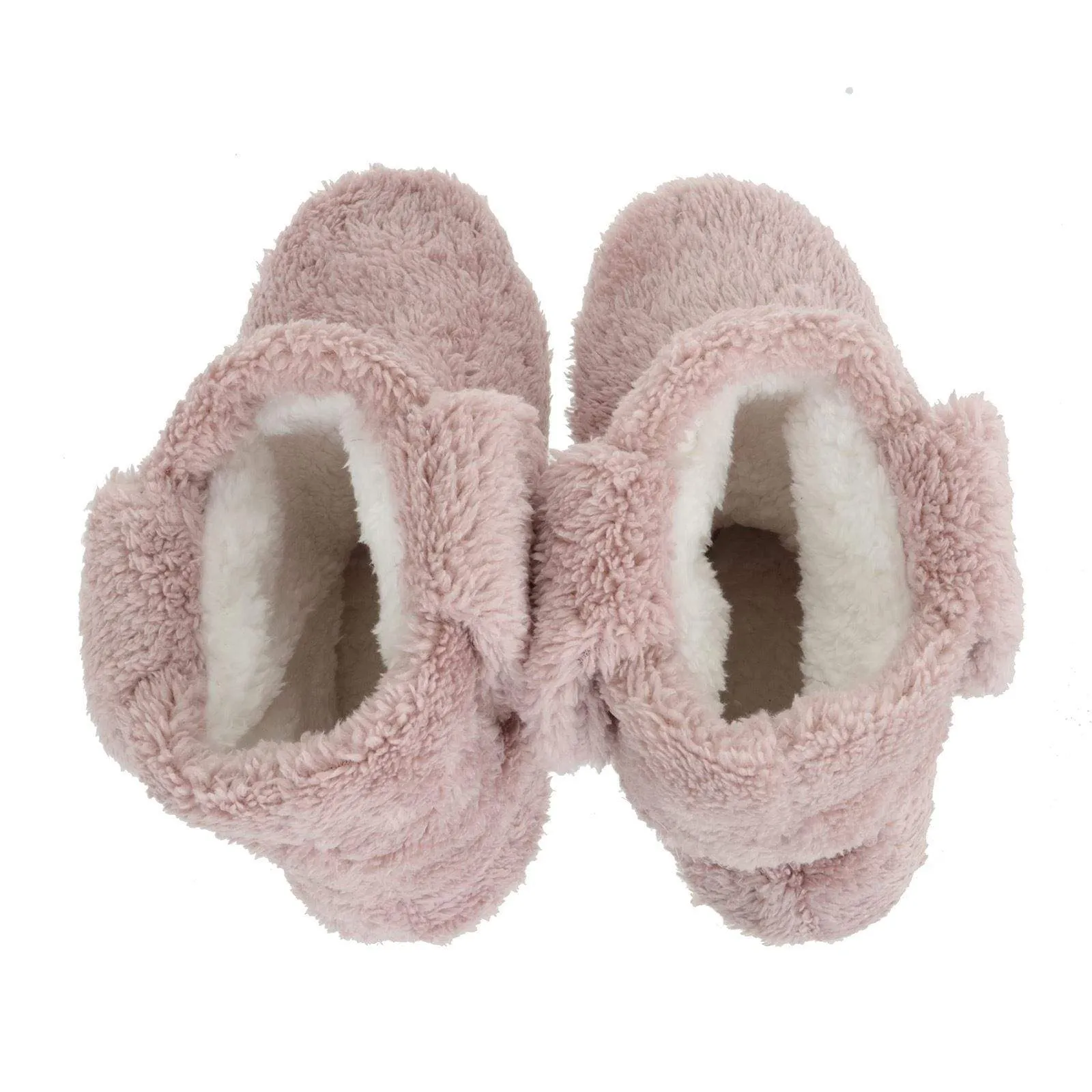 Womens Bunny Ear Booties Sherpa Fleece Lining Slipper Boots