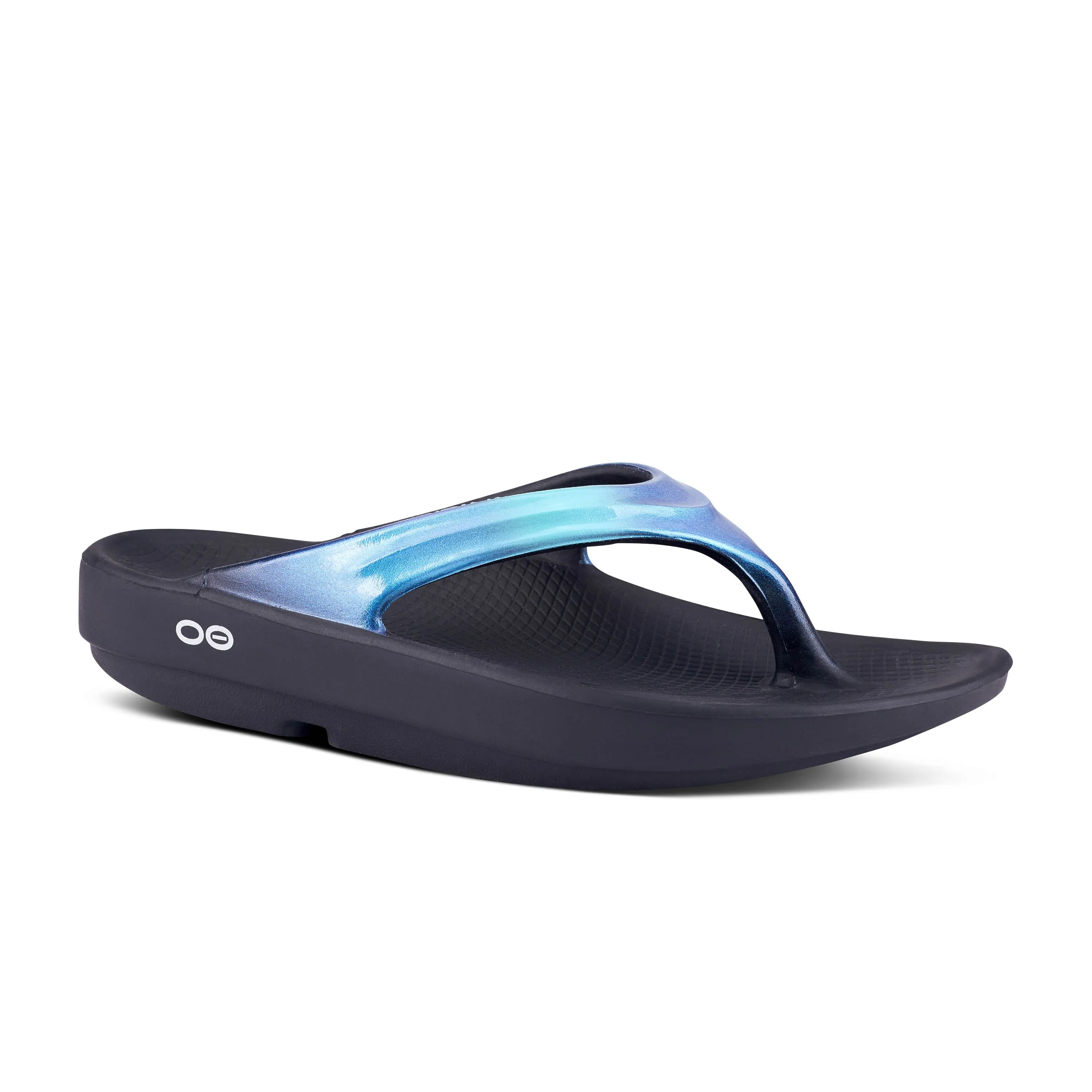 Women's Oofos OOlala Luxe Sandal Color: Atlantis